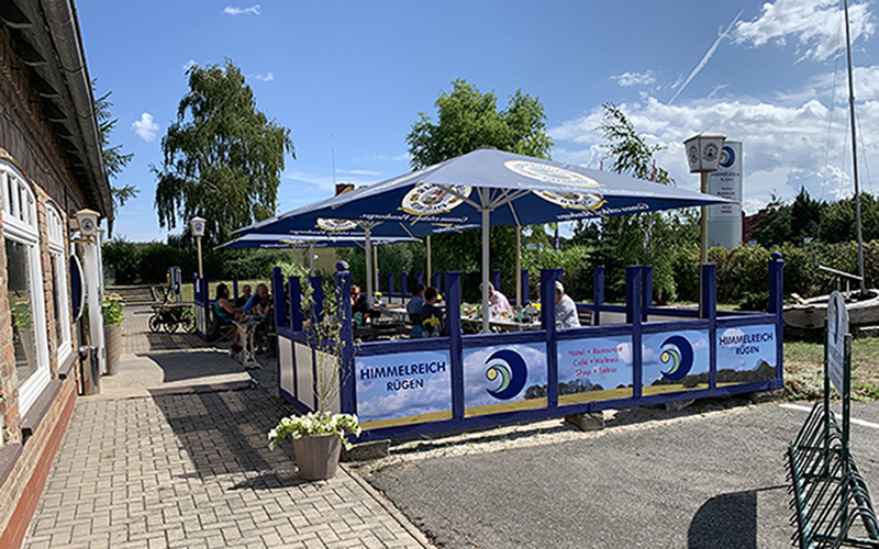 Beer garden